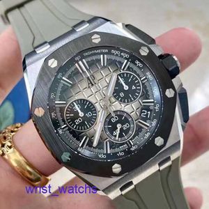 Relógio esportivo AP Relógio casual Royal Oak Offshore Series 26420SO Aço de precisão Cerâmica Deserto Amarelo Masculino Cronometrado Moda Lazer Negócios Relógio de máquinas esportivas