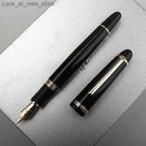 Fountain Pens Fountain Pens Jinhao X850 Fountain Pen Copper Barrel Gold Clip Iraurita Fine/Medium Nib for Writing Signature Office School A7326 Q240314