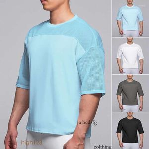 Männer T Shirts Sommer Männer T-shirts Kurzarm Hemd Männlich Casual Top Tees Atmungsaktive Mesh Schnell Trocknend Fußball Kleidung 786