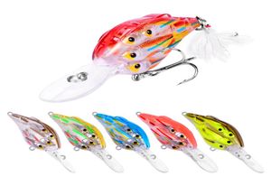 New ABS Plastic Wobbler Laser bass Lure 11cm 125g Live Target Lifelike Fish Swimbaits Freshwater Crankbaits with Retal Box Packag3573022