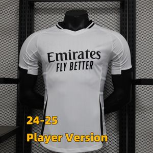 23 24 25 Real Madrids Fußballtrikots 2024 2025 Spielerversion Home Away Black Dragon Training Herrenuniformen Jersey Man Football Shirts