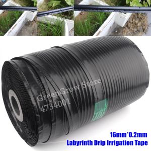 Bobine 1000 m/rotolo 16mm * 0.2mm Singola Lama Labirinto Nastro per Irrigazione a goccia Tubo A Goccia Agricolo Giardino Fattoria Risparmio di Acqua di Irrigazione