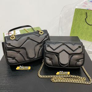 Klassische Designer-Tasche mit Klappe für Damen, Umhängetaschen, luxuriöse Handtaschen, Leder-Clutch-Taschen und sogar Umschlag-Clutch-Taschen