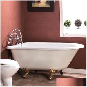 Bathtubs Cast Iron Bathtub For Small Household Independent Bathroom Fixtures Drop Delivery Home Garden Building Supplies Dhuha