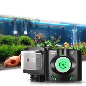 Feeders Automatic Fish Feeder Auto Aquarium Tank Timer Feeder , Fish Food Dispenser for Aquarium or Fish Tank