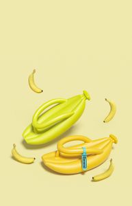 2024 casais de chinelos de banana arrastam estudantes em casa com solas grossas para homens e mulheres arrastarem a praia S0eR #