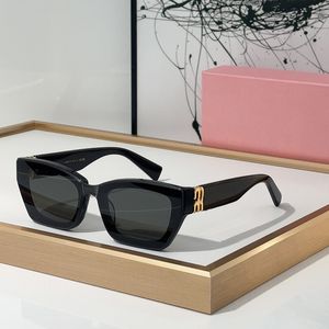 Rechteckige Sonnenbrille Miui Sonnenbrille Damen Brille 2024 Neue Modestücke im europäischen und amerikanischen Stil gutes Material Vollformatbrille Funky Sonnenbrille UV400