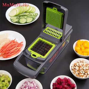 Vegetabilisk skiva skärare lök hackare Vegetabiliska hackare Dicers för vitlökskål Morot potatis tomatfrukt sallad Peeler morot g250i