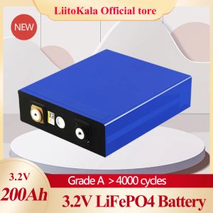 Liitokala 3,2V 200AH LifePo4 Аккумулятор литий 600A 3C высокий канал для DIY 12 В 24 В 48 В.
