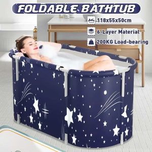 Bathtubs Portable Folding Bathtub for Adult Children Swimming Pool Large Plastic Bathtub Bath Bucket Insulation Bathing Bath Tub