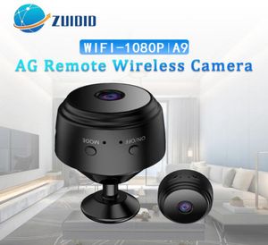 A9 WiFi 1080p HD Mini Kamera Sensörü ile Mini Gözetim Kameraları Gece Görüşü Kamera Web Video Gözetim Akıllı Yaşam Home7800117