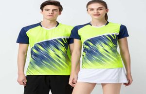 Nova jaqueta de badminton manga curta tshirt impressão secagem rápida respirável tênis mesa top6232362