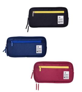 Pencil Cases Largecapacity Stationery Box Doublelayer Multifunction Student Case Zipper3 Color School 208589cm2132192