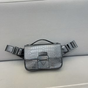 Tasarımcılar Bumbag Erkek S Kilit Sling Bel Çantaları Bayan Deri Bumbags Moda Fanny Pack Lüks Tasarımcı Timsah Çantalar Açık Spor Çantası LJY200054 CXD2403141-15