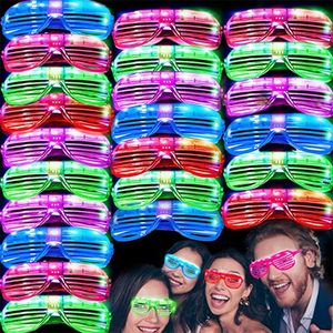 Party Favor Fashion kształt LED Flashing okulary oświetlić zabawki dla dzieci Świąteczne przyjęcie przyjęcia Dekoracja Świeci okulary LT838