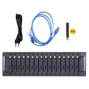 Hot Sale Neue Version 4G LTE 16 Ports GSM Modem Pool LTE Bulk SMS Modems mit Multi -SIM -Karten -Slots Unterstützung bei Befehl