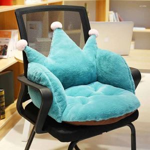 Pillow Lovely Beach Sun Lounger Chair Seat Fur Swing Home Sitting Pad Fluffy Pillows