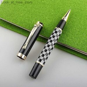 Çeşme Kalemleri Çeşme Kalemleri Yüksek Kalite Jinhao 500 Altın Aksesuarlar Metal Rollerball Kalem Mürekkep Pens Beyaz Kalem Ofis Malzemeleri Okul Malzemeleri Q240314