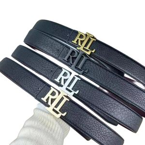 2024 최신 스타일 RLL 너비 3.8cm Lettere Buckle Genuine Leather Designer Women Belts 남자 벨트 디자이너 벨트 패션 가죽 클래식 디자이너 벨트 133