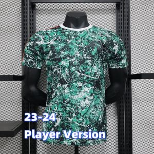 23 24 MU Special Soccer Jerseys 2024 2025 Player Version Stone Roses Co Märkesstilar Mens Uniforms Jersey Man Football Shirts