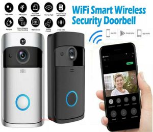 Ny trådlös WiFi -videodörrklock smarttelefon Dörrring Intercom Säkerhetskamera Bell Mobile Remote Video Surveillance Alarm Video 2748985