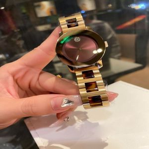 Zegarek ze zegarek na rękę Kobieta luksusowe designerskie zegarki K1 Crystal Glass Zestaw z diamentami 316L Pasku ze stali nierdzewnej Watch247h