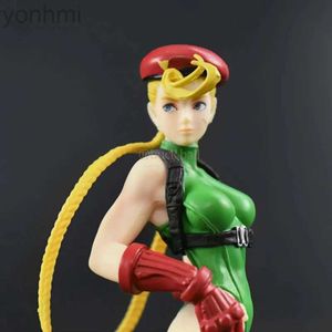 Action Figures Toy 17cm Streetfighter Gk Cammy White Modello Bambole Figura Action PVC Figurine Statua da collezione Decor Sexy Girl Toys Foy Boy Adult K ldd240314