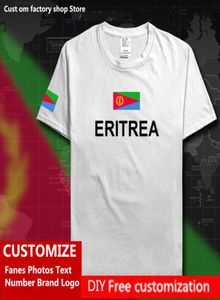 Eritrea Eritrean T-Shirt Custom Jersey Fans DIY Name Nummer Marke High Street Fashion Hip Hop Lose Casual T-Shirt ERI ER 2206164709608