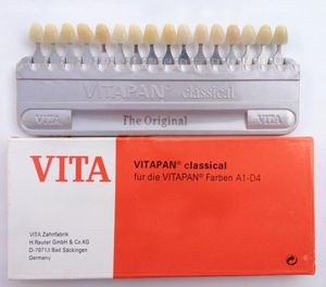 WholeNew Dental Dentist Teeth Whiting Porcelain VITA Pan Classical 16 Color Shade Guide Teeth8945285