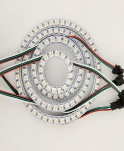 WS2812B Anello 16 24 35 45 bit LED WS2812B SK6812 5050 Anello LED RGB Dream Color WS2812 IC 5050 RGB incorporato indirizzabile DC5V9868274