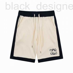 Kvinnors shorts designer hög upplaga sommar ny lyx mode luojia kombination färgblockering små broderier män och lös capris hw19