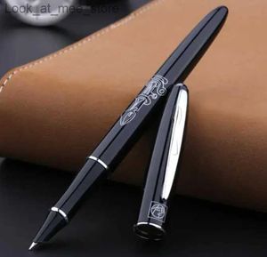 Fountain Pens Fountain Pens 606 PICASSO Fine Nib tip luxury school Office Stationery Executive Metal Fountain Pen school pencil case select Q240314