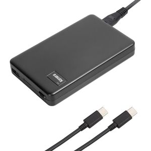 Typ C 60W USB Laptop Adapter, 2 Ports Desktop Charging Station för Apple MacBook Pro, HP Specter, Chromebook, Galaxy iPhone iPad