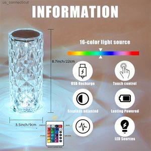 Table Lamps 1pc Rechargeable LED Cordless Table Lamp Portable Touch Sensors Desk Lamp 3 Colors Dimming Night Light For Bedroom Bedside Living Room Office Colle