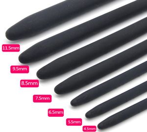 Männlich 350mm 7pcs Flexible Silikon Prostata Massage Penis Plug Harnröhren Sound Sexspielzeug für Mann Harnröhre Stimulation Harnröhren Dilatator9609589