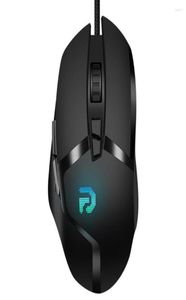 Ratos G402 Design Ergonômico Mouse Mecânico para Jogos com Fio RGB Antisuor LED Retroiluminado Prático8787716