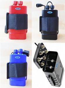 18650 Battery Pack Case Waterproof battery Storage Boxes 84V USB DC Charging 618650 r Bank Box for Led Bike lights Bicycle Light1899193
