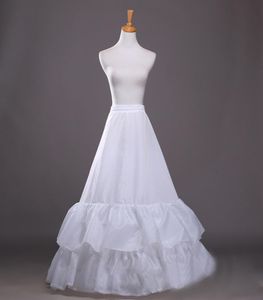 2 Layers Petticoat Long Wedding Accessories ALine Ruffles Bottom Formal Dress Underskirt Two Hoops Lolita Crinoline1952849