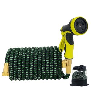 Rullar Högtrycksteleskop Garden Slang Magic Flexibel Garden Watering Slang Multifunktion Sprayer Car Wash Cleaning Supplies