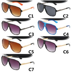 Vintage Retro Sunglasses Outdoor Sports Driving Big Frame Glasses Uv400 Protection Men And Women Sport Sun Glasses