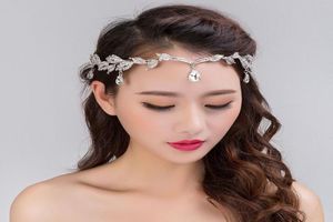 Bling prata popular tira mini flor strass cabelo festa de casamento acessórios de cabelo tiara de casamento para coroas de noiva headpieces1896667