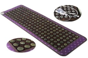 New Far Infrared Heating Pad Natural Jade Tourmaline Mat Electric Stone Heating Mattress Therapy Massage Cushion Sofa Pad5628810