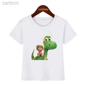 T-shirty T-shirt dla dzieci dobry dinozaur arlo plam