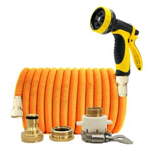 Reels Garden Water Hose Expandable Double Metal Connector High Pressure Pvc Reel Magic Water Pipes for Garden Farm Irrigation Car Wash