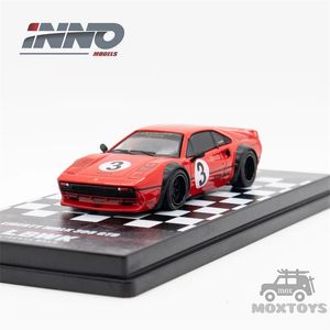 Inno 1 64 Liberty Walk 308 GTB #3 Red Diecast Model Car 240306