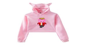 TECHNOBLADE HORTCH CROP TOP BUTIE DŁUGO SKRĘTNOŚCI Kobiety Bluza z kapturem z kapturem dziewcząt streetwear harajuku harajuku kpop z kapturem Hood Tracksuit1499132