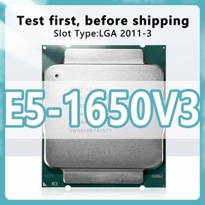 Процессор Xeon E5-1650V3, 22 нм, 6 ядер, 12 потоков, 3,5 ГГц, 15 МБ, 140 Вт, процессор LGA2011 для серверной материнской платы X99, 1650V3 240304