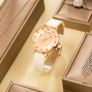 Wristwatches Watch For Women Watches 2024 Selling Products Alloy Diamond Belt Luminous Hand Quartz