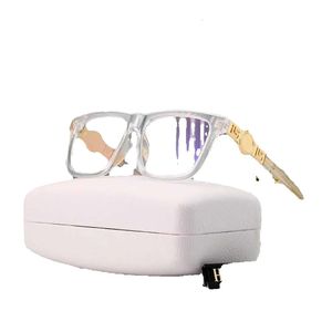 2023女性と男性のためのトップデザイナーサングラス眼鏡屋外シェードビッグスクエアフレームファッションクラシックレディサングラスミラー品質1041POL