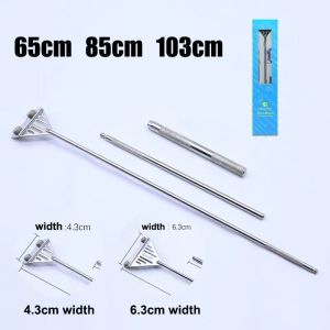 Tools Aquarium Stainless Steel Glass Algae Scraper Cleaner Replaceable Blade Combinable 65cm 85cm 103 Long 4.3cm 6.3cm Width Head